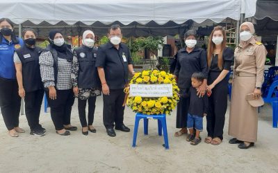 เยียวยา ศอ.บต. วางหรีดเคารพศพ จ่าสิบเอก สมชาย แดงเงิน ผู้เสียชีวิตจากเหตุการณ์ เมื่อวันที่ 15 สิงหาคม 2565 เวลา 07.40 น. ขณะเข้าตรวจสอบพื้นที่เกิดเหตุ ได้เกิดระเบิดขึ้นบริเวณสวนยางพารา บ้านโคกโก หมู่ที่ 2 ตำบลโต๊ะเด็ง อำเภอสุไหงปาดี จังหวัดนราธิวาส