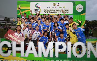I-Bank FC ฉลองชัย ชนะดวลจุดโทษ หจก.PND ตากใบ 4-3 นัดชิง ฟุตบอล “Selatan Thailand Tournament (STT) 2024” คว้า 1 ล้านบาท พร้อมถ้วยรางวัลจากนายกรัฐมนตรี